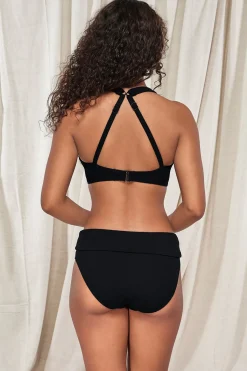 Outlet Sunsets Pacifica Black Hannah High Waist Bottom