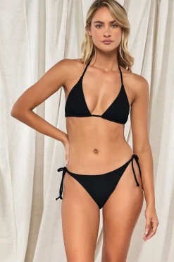 Fashion Sunsets Pacifica Black Taryn Tie Side Bottom