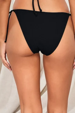 Fashion Sunsets Pacifica Black Taryn Tie Side Bottom