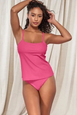 New Sunsets Pacifica Dragon Fruit Coralie Tankini Top