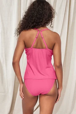 New Sunsets Pacifica Dragon Fruit Coralie Tankini Top