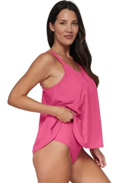 Sale Sunsets Pacifica Dragon Fruit Sadie Tankini Top