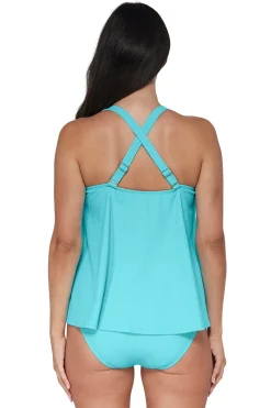 Hot Sunsets Pacifica Pool Party Sadie Tankini Top