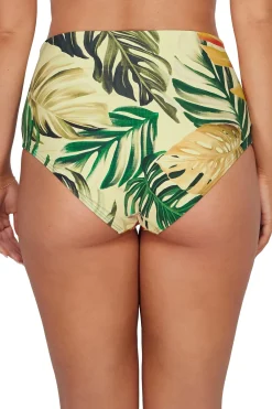 Outlet Sunsets Amber Oasis Capri High Waist Bottom