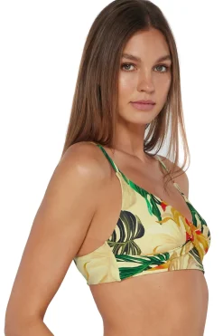 Discount Sunsets Amber Oasis Lyla Bralette Top