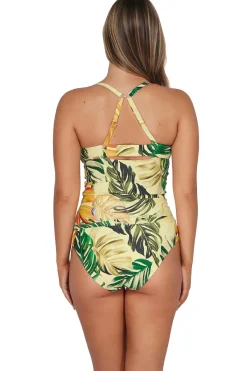 Outlet Sunsets Amber Oasis Serena Tankini Top