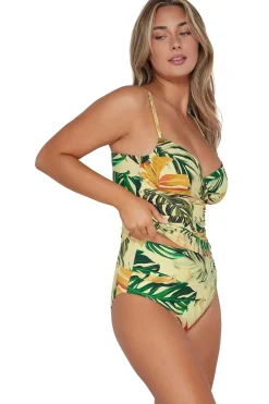 Outlet Sunsets Amber Oasis Serena Tankini Top