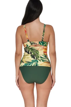 Outlet Sunsets Amber Oasis Serena Tankini Top