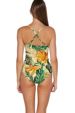 Clearance Sunsets Amber Oasis Simone Tankini Top