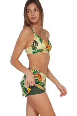 Discount Sunsets Amber Oasis Sporty Swim Skirt Bottom