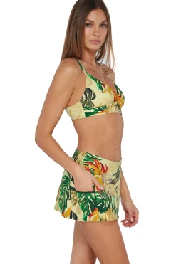 Discount Sunsets Amber Oasis Sporty Swim Skirt Bottom