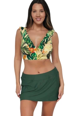 Clearance Sunsets Amber Oasis Willa Wireless Top