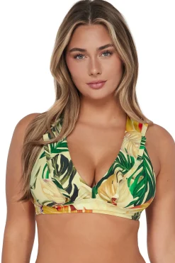 Clearance Sunsets Amber Oasis Willa Wireless Top
