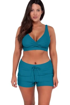 Best Sunsets Avalon Teal Elsie Top