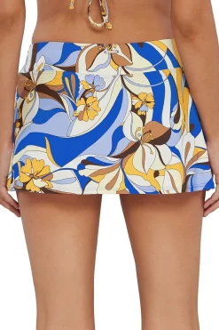 Best Sunsets Bali Bungalow Sporty Swim Skirt