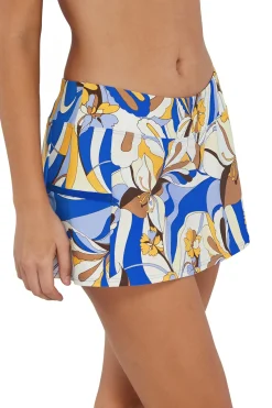 Best Sunsets Bali Bungalow Sporty Swim Skirt