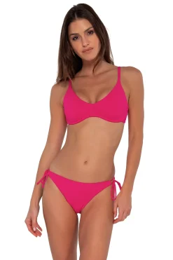 Outlet Sunsets Begonia Sandbar Rib Brooke U-Wire Top