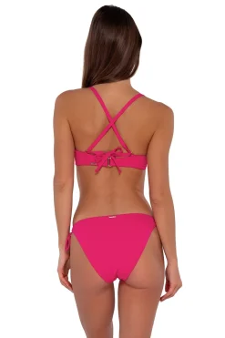 Outlet Sunsets Begonia Sandbar Rib Brooke U-Wire Top