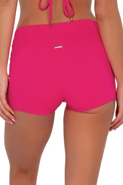 Sale Sunsets Begonia Sandbar Rib Kinsley Swim Short