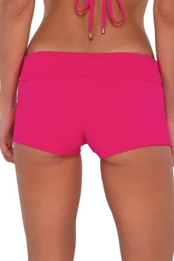 Sale Sunsets Begonia Sandbar Rib Kinsley Swim Short