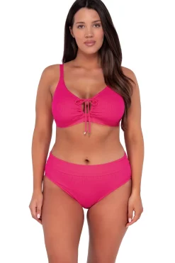 Outlet Sunsets Begonia Sandbar Rib Kauai Keyhole Top