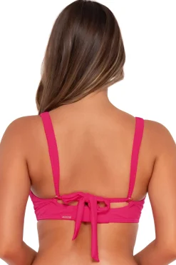 Outlet Sunsets Begonia Sandbar Rib Vienna V-Wire Top