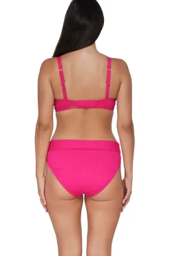 Outlet Sunsets Begonia Sandbar Rib Capri High Waist Bottom