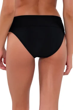 Clearance Sunsets Black Hannah High Waist Bottom