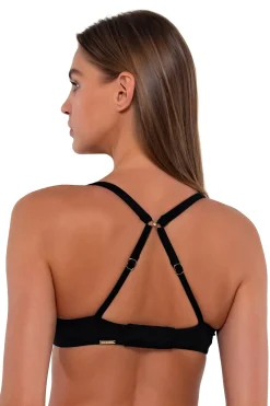 New Sunsets Black Juliette Underwire Top