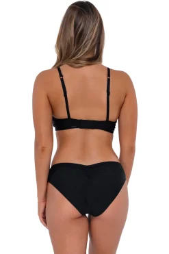 Sale Sunsets Black Kauai Keyhole Top