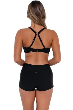 Discount Sunsets Black Kinsley Swim Short