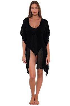 Hot Sunsets Black Maldives Tunic
