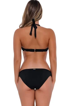 Fashion Sunsets Black Muse Halter Top