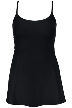 Outlet Sunsets Black Naomi Swim Dress One Piece