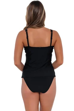 Discount Sunsets Black Taylor Tankini Top
