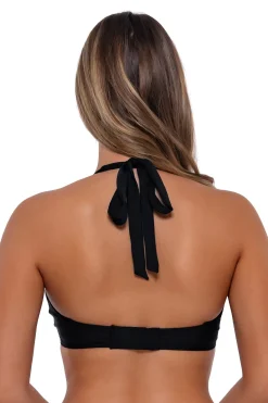 Clearance Sunsets Black Vienna V-Wire Top