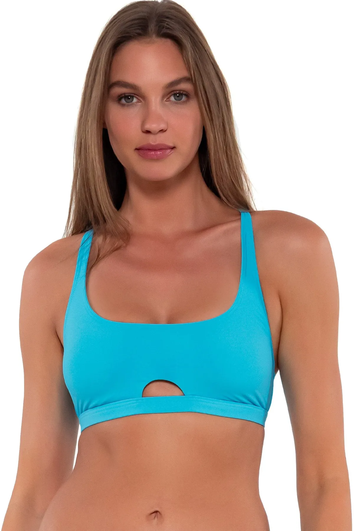 New Sunsets Blue Bliss Brandi Bralette Top