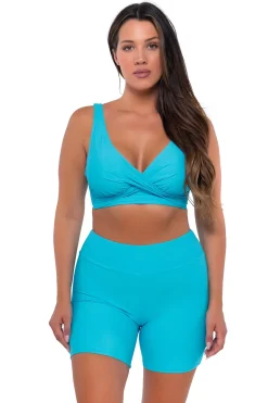 Hot Sunsets Blue Bliss Elsie Top