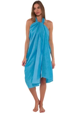 Outlet Sunsets Blue Bliss Paradise Pareo