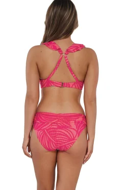 Online Sunsets Blushing Palms Sandbar Rib Willa Wireless Top