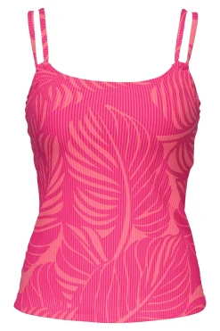 Outlet Sunsets Blushing Palms Sandbar Rib Taylor Tankini Top