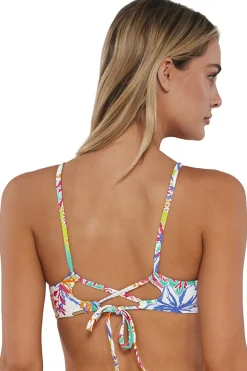 Online Sunsets Botanical Bliss Sandbar Rib Lyla Bralette Top