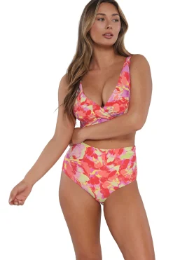 Online Sunsets Butterfly Beach Capri High Waist Bottom