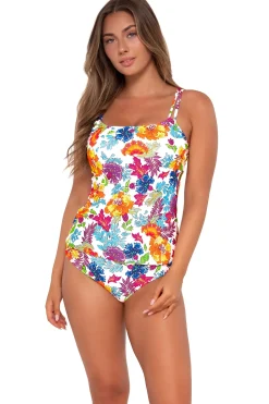 Fashion Sunsets Camilla Flora Taylor Tankini Top