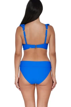 Sale Sunsets Electric Blue Willa Wireless Top