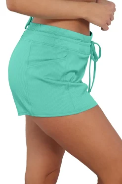 Best Sunsets Escape Aqua Mist Sandbar Rib Laguna Swim Short