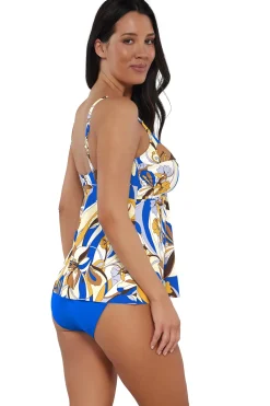 Hot Sunsets Escape Bali Bungalow Tori Tankini Top