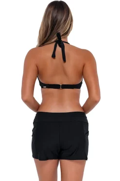 Clearance Sunsets Escape Black Laguna Swim Short