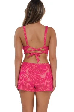 New Sunsets Escape Blushing Palms Sandbar Rib Laguna Swim Short