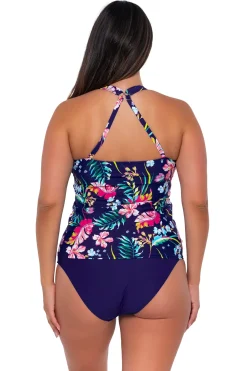 Hot Sunsets Escape Island Getaway Emerson Tankini Top